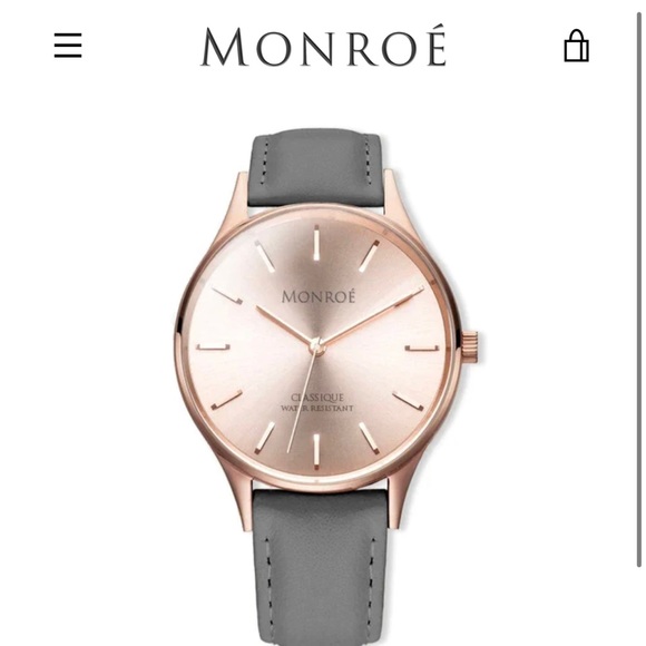 MONROE Rose Gold Watch - Picture 4 of 5